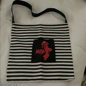Handmade Misfits tote